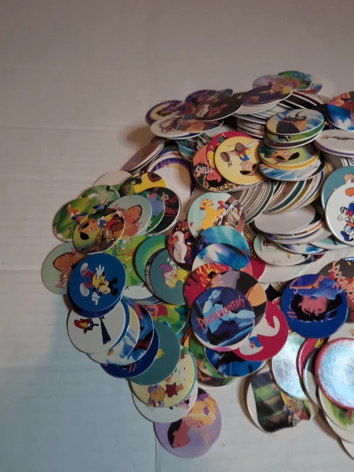 Pogs Pog Lote Walt Disney Mix Lote De 1000 Foto 2 de 4