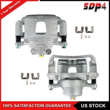 Front Set Brake Calipers w/Bracket Fits 2000-06 Nissan Sentra 93-01 Altima
