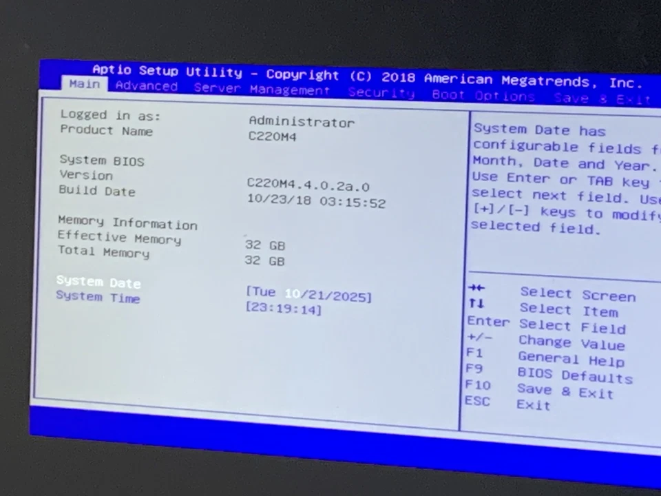 Cisco UCSC-C220-M4S 2x Xeon E5-2637 v4 3.5GHz 32GB RAM 1TB HDD NO OS Good - Image 3 of 4