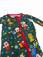 Little Sleepies Disney One Piece Holiday Disney Print Size 12/18 Month