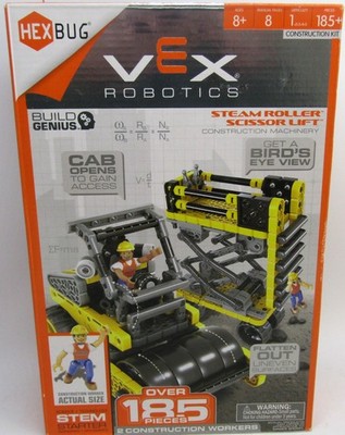 HexBug Vex Robotics Construction Machinery Steamroller / Scissor Lift Kit