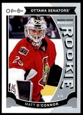 2015-16 O-Pee-Chee Update Marquee Rookie Matt O'Connor Rookie Ottawa Senators
