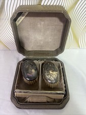 Set pennello bambino argento sterling (2) e pettine,