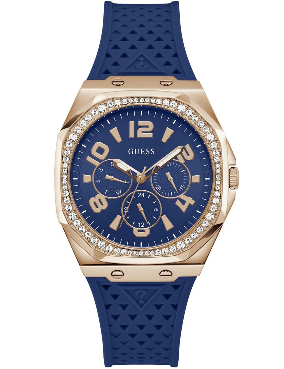 Orologio Uomo GUESS IDOL GW0502G2 Bracciale Acciaio Nero Mesh Maglia Milanese