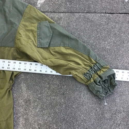Gorka Style Green Jacket Windbreaker Men 2XL Hooded Pockets Tactical Military image 11