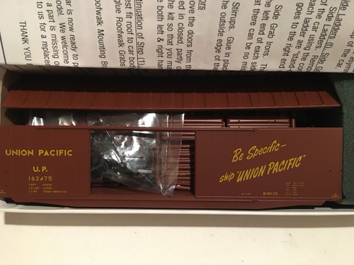 HO Intermountain Union Pacific 50’ PS-1 Doble Puerta Boxcar Kit UP #162475 | Zustand: New