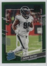 2023 Panini Clearly Donruss Rated Rookie Green 11/25 Jalen Carter #64 14cm
