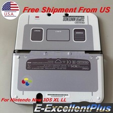 For Nintendo New 3DS LL/XL Snap on Case A  E Housing Shell Protective Cover SFC