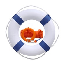 20 Inch / 50cm Pool Safety Life Preserver Throw Ring Buoy- Swim Foam Rings fo...