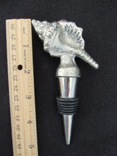 Sea Shell metal Wine Bottle Stopper bottle stopper