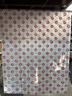 Vintage MCM Vinyl Kitchen Table Cover Red, White Pattern 50’s-60’s Retro — photo 3