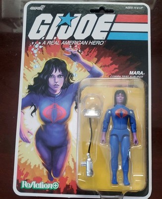 GI Joe Mara cobra test subject Super7 wave 6