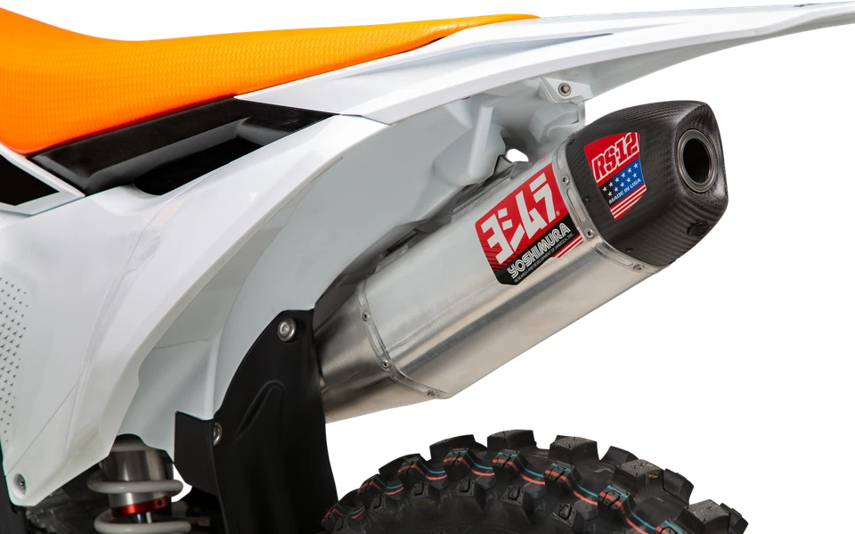 Sistema de escape antideslizante YOSHIMURA para RS 12 para 19-22 KTM 350SXF/XCF 24 KTM 450 Foto 2 de 3