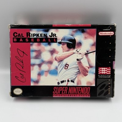 Cal Ripken Jr. Baseball (Super Nintendo | SNES) Authentic EMPTY BOX ONLY