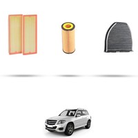 Hoffcar Wartungskit - 3 Filter Kompatibel Mit Mercedes Glk (X204) 300 170KW D