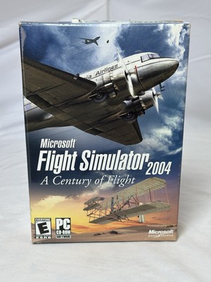 Microsoft flight Simulator (2004) C152 Trainer Big Box Pc CD-ROM