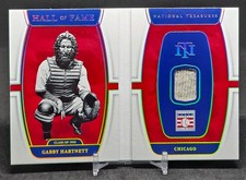 gabby hartnett 2022 Panini National Treasures Hall of Fame Materials 7/10