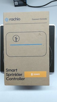 Rachio 3 8-Zone Smart Sprinkler Controller White Plastic 120V Heat Wave Boost