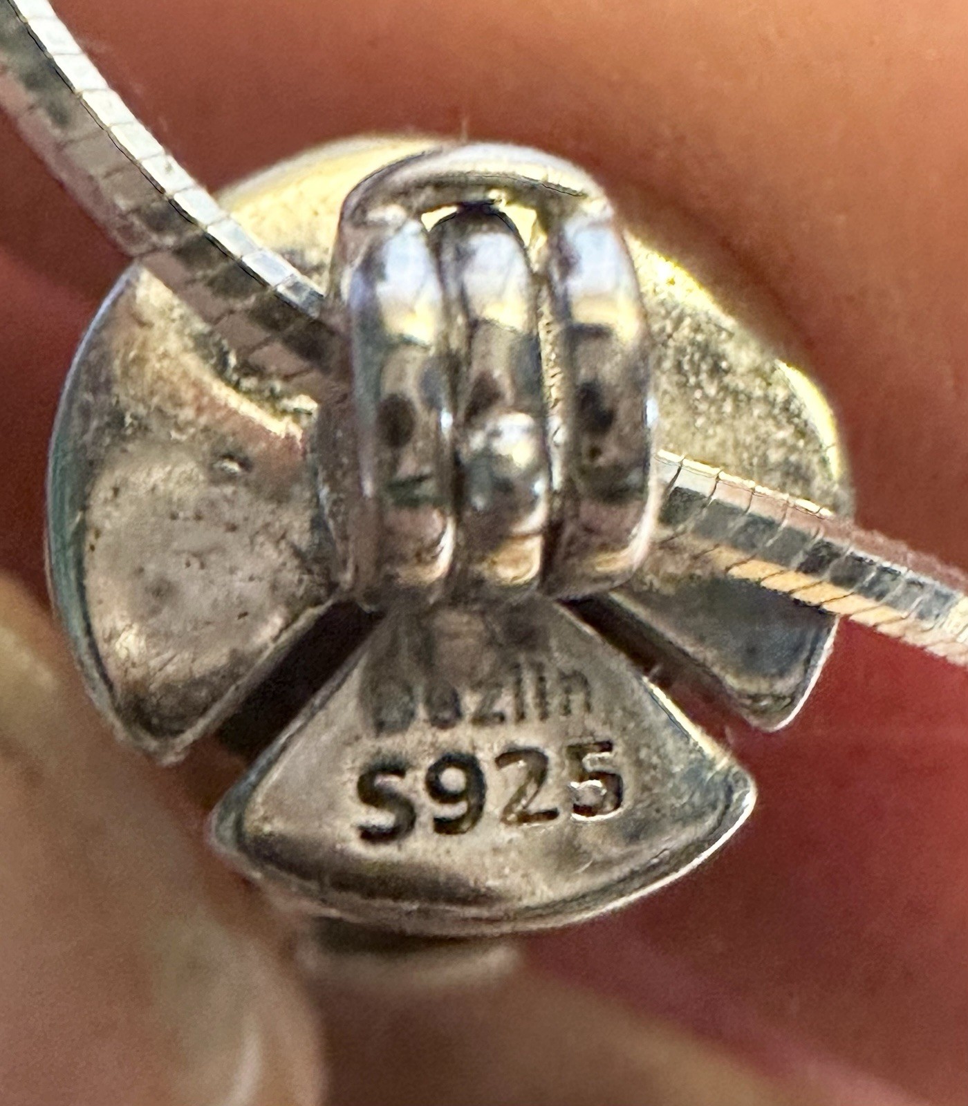 Gorgeous Caged Rectangular Ammolite Doublet 925 S… - image 7