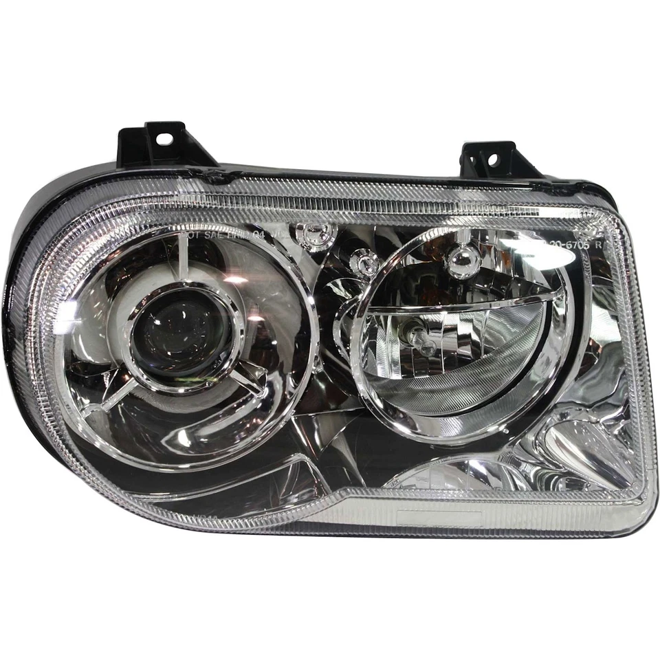 Halogen Headlight Set For 2005-2010 Chrysler 300 C Models w/ Delay Option LH RH - image 2 of 4