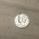 1943-S Mercury Dime Brilliant Uncirculated BU Coin #SC