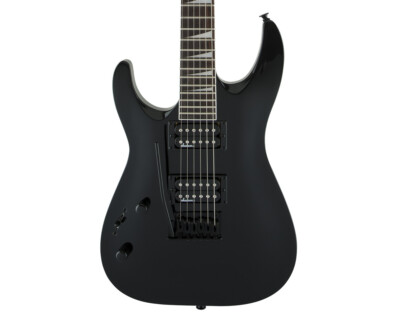 Jackson JS Series JS22 Dinky Arch Top DKA LH - Gloss Black w/ Amaranth FB