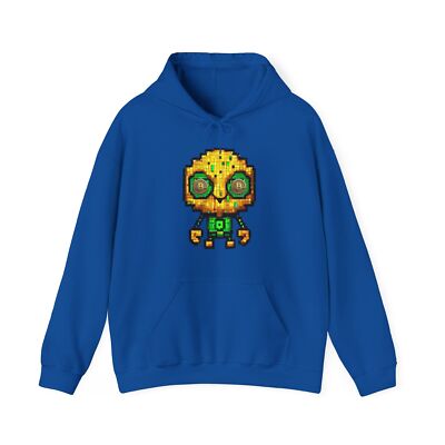 BTC Bot (Bitcoin Bot) Adult Unisex Hooded Sweatshirt/ Hoodie