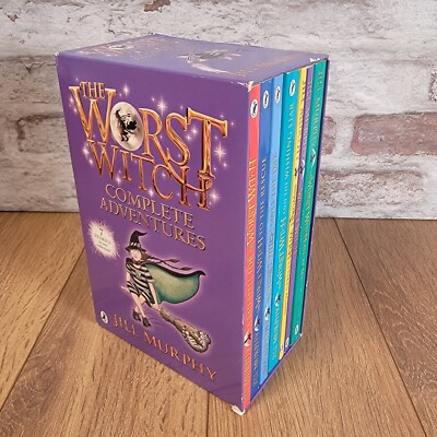 Die schlimmste Hexe 7 Taschenbücher komplett Abenteuer Box Set - Jill Murphy
