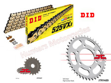 Kawasaki Z900 RS DID Gold X-Ring Chain and JT Sprockets Kit Set (2018 to 2020)