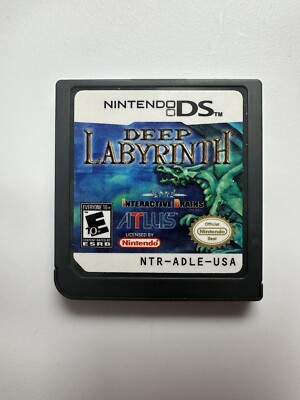 Deep Labyrinth (Nintendo DS, 2006)- Authentic (#2)