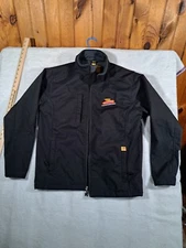 Dri•Duck Dekalb Seed Corn Waterproof Work Coat Full Zip Black Lined Size M