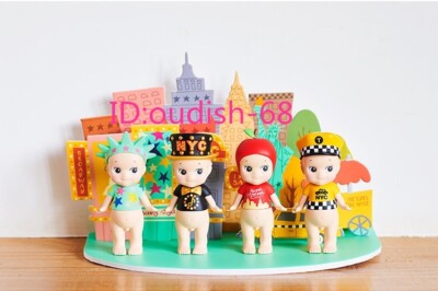 4pcs & Display Kit - Sonny Angel IN New York Mini Figure Designer