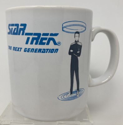 STAR TREK THE NEXT GENERATION WESLEY CRUSHER Ceramic Coffee Mug 1992 Kilncraft