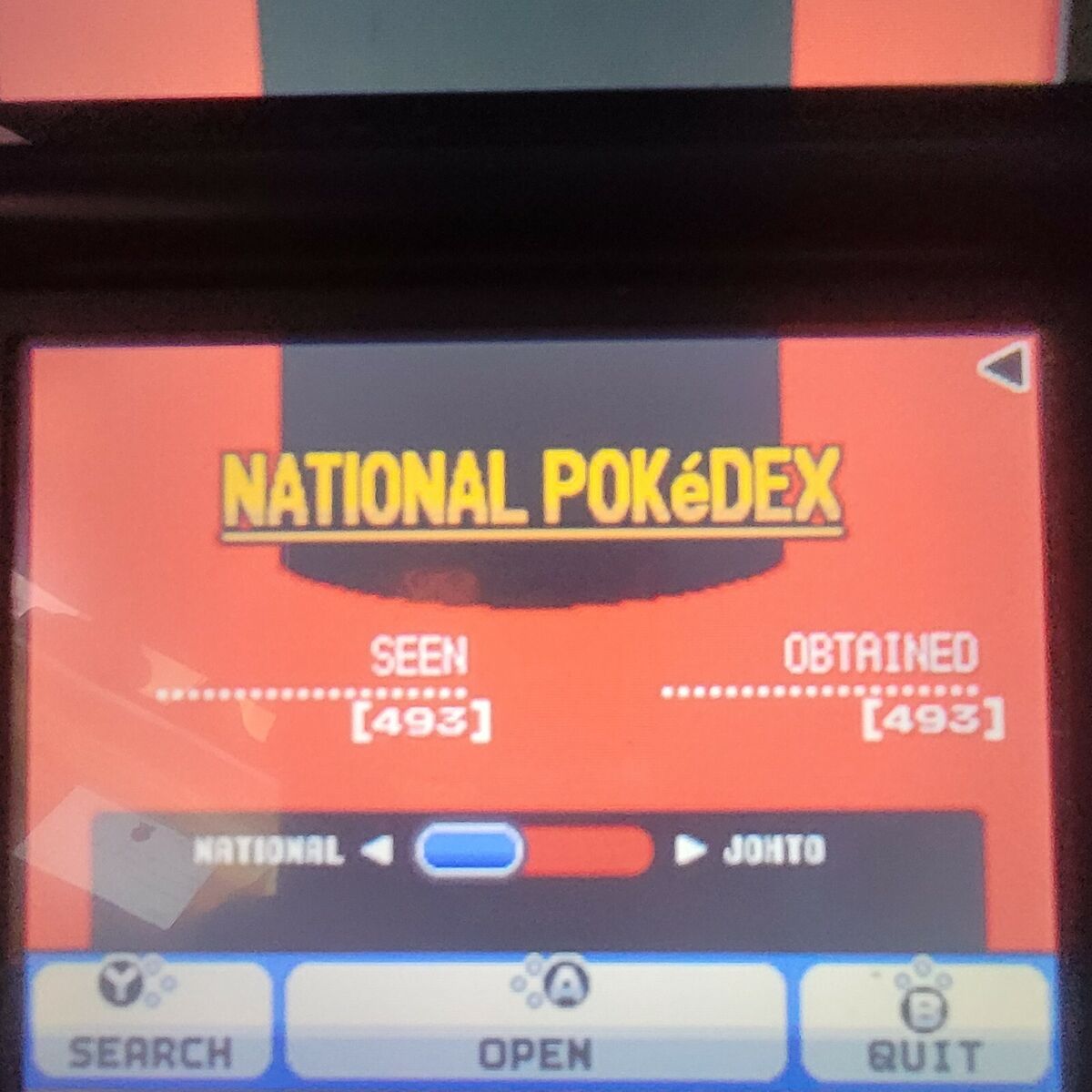 NDS - Pokemon Soul Silver - National Pokedex Complete - All 493 Pokemon in  PC + Spare Legendaries 