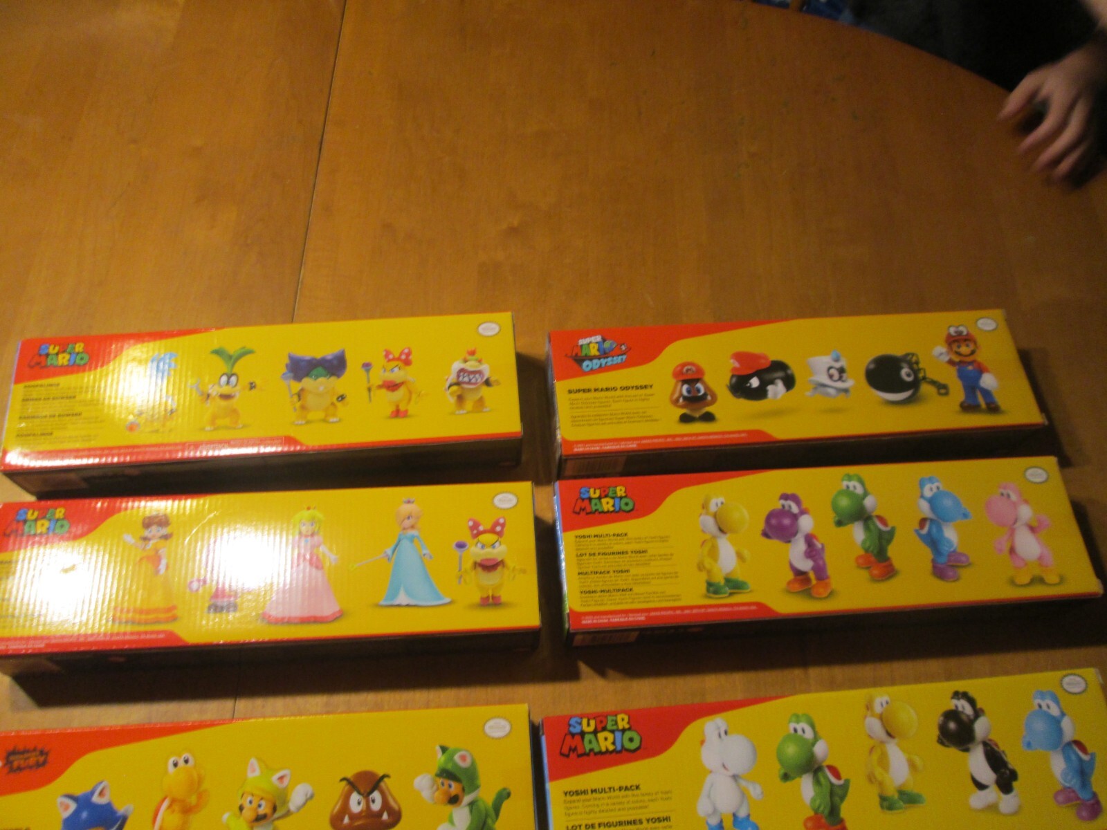 SUPER MARIO 5 PACK LOT OF 6 SET KOOPALINGS 3D WORLD ODYSSEY YOSHI MULTI