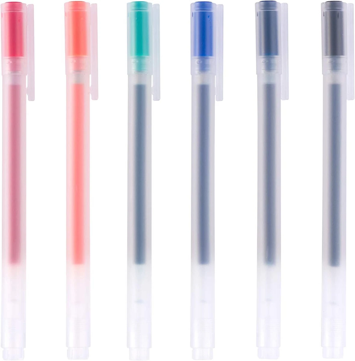 MUJI Smooth Gel Ink Retractable Ballpoint Pen Refill Pack, 57 OFF