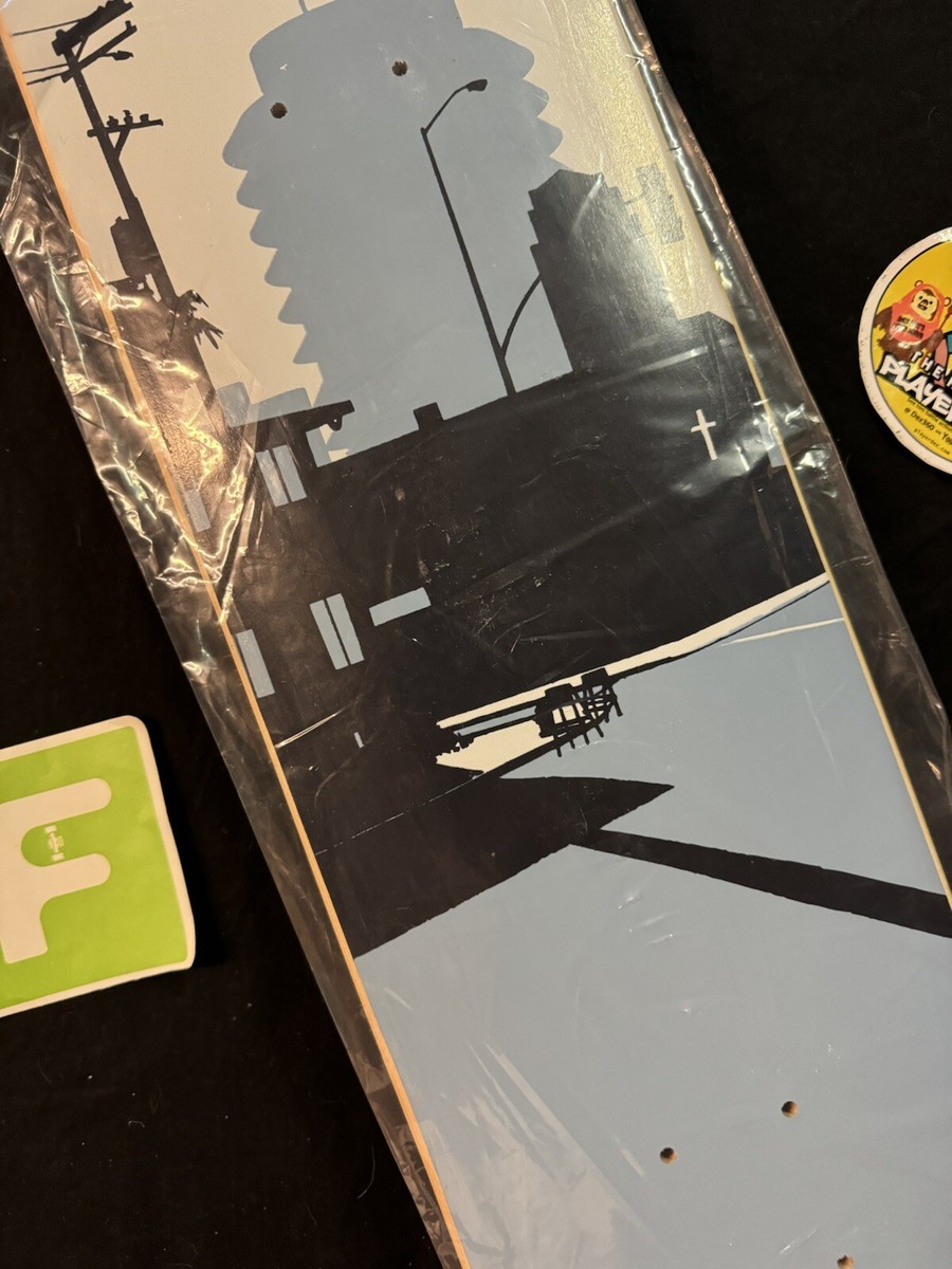 VINTAGE Richard Mulder OG City Series Chocolate Skateboard Deck