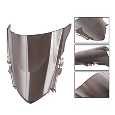 Smoke ABS Motorcycle Windshield WindScreen fit for HONDA CBR500R 2013-15