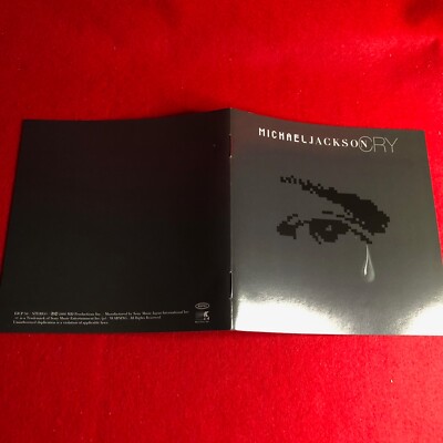 Michael Jackson – Cry Japan PROMO CD Single EICP50 CD-Extra w/ OBI