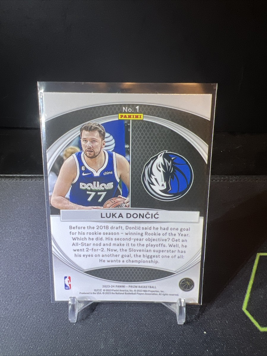 2023-24 Panini Prizm Luka Doncic Global Reach Insert #1