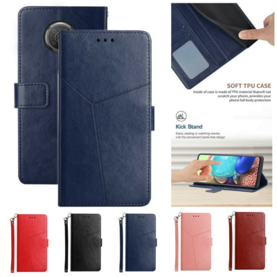 Leather Wallet Card Flip Phone Case For Nokia G300 G50 C30 C20 C10 1.4 2.4 5.4