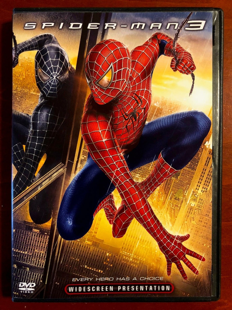 Spider-Man 3 (DVD, 2007, Widescreen) - J0409 | eBay