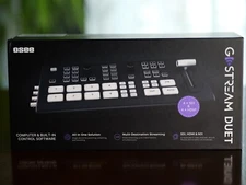 OSEE GoStream Duet SDI HDMI Multi Camera Video Mixer Switcher for Live Streaming