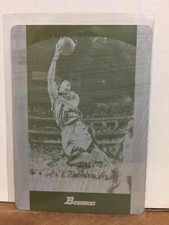 Mike Bibby 2004-05 Bowman Draft Picks & Prospects Black Printing Plate #1/1 SP
