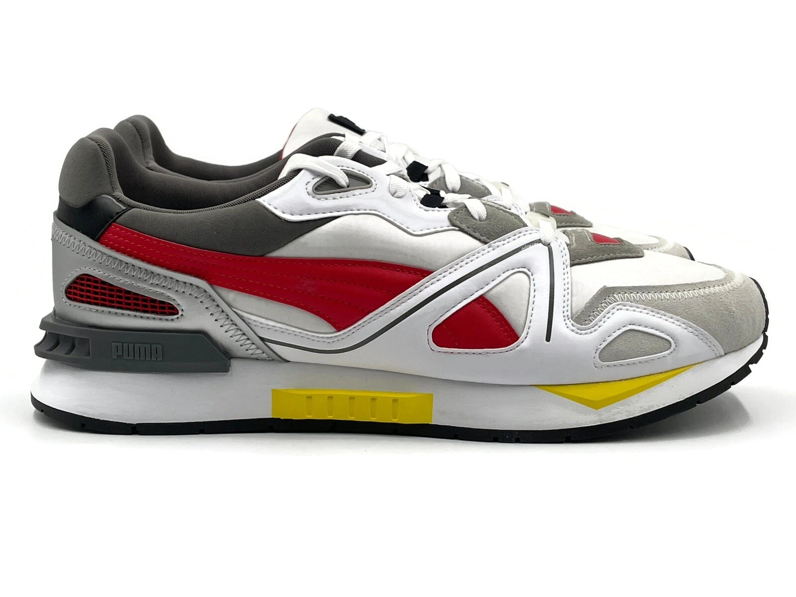 Scarpa da corsa casual Puma Ferrari Mirage Mox da uomo taglia 12 bianca sneaker da ginnastica