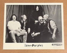 Deep Purple - RARE 8x10 promo black & white publicity photo