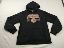 Athletic Works Hoodie Sweatshirt Boys XL 18 Black Long Sleeve Pocket Sports