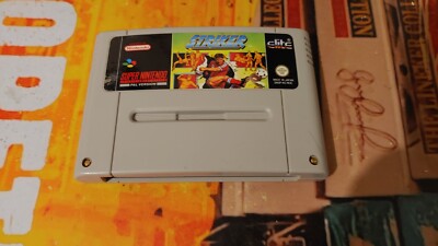 Striker (1994) Nintendo SNES Super Nintendo (Modul) works 16-bit