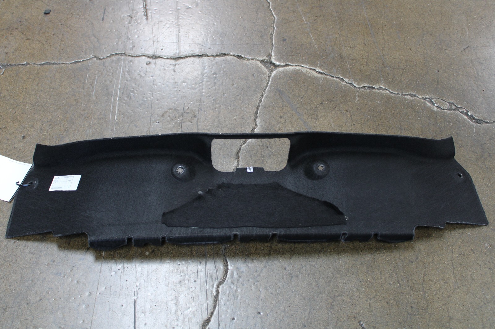 Maserati Granturismo, Trunk Latch Trim, Grey, Used, P/N 82172306