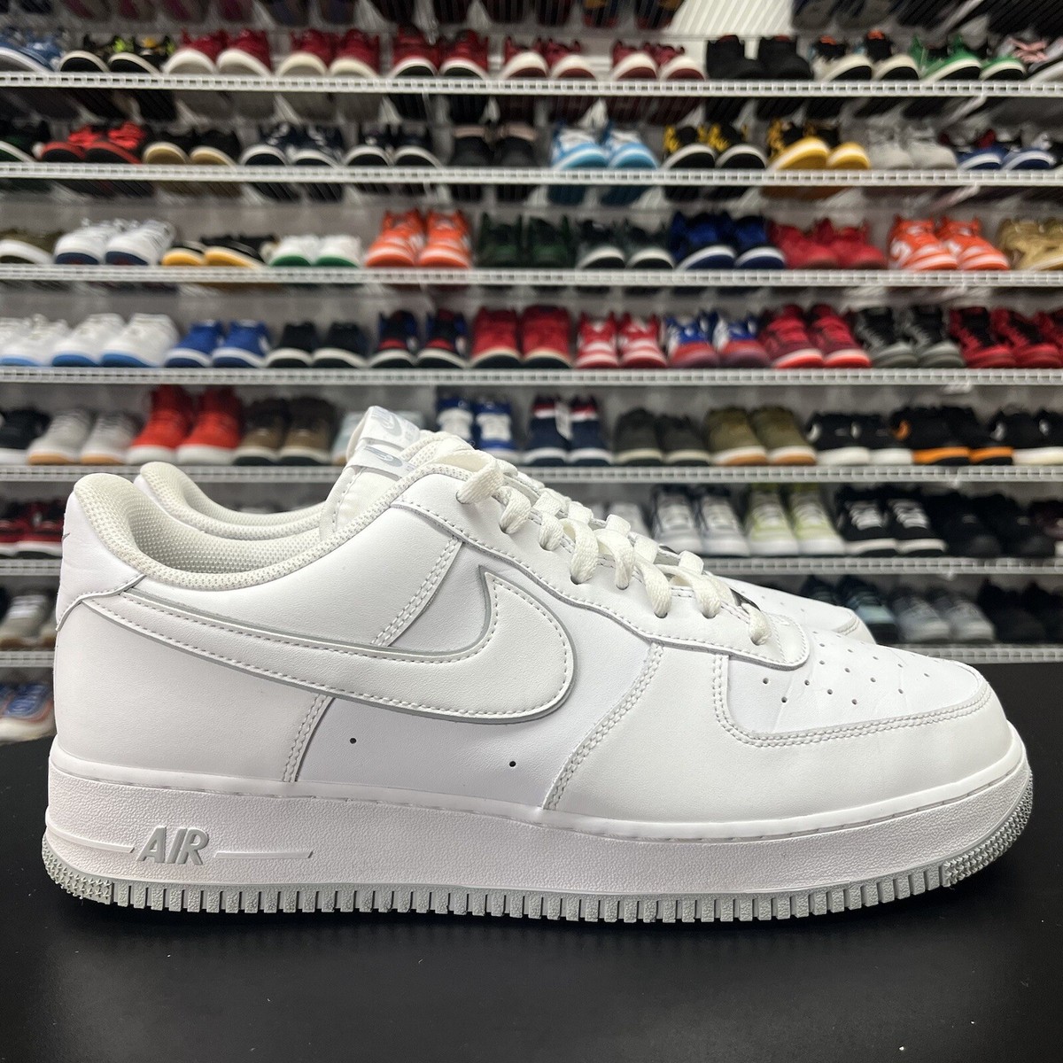 Nike Air Force 1 '07 “White Wolf Grey” (DV0788-100) Men's Size 14